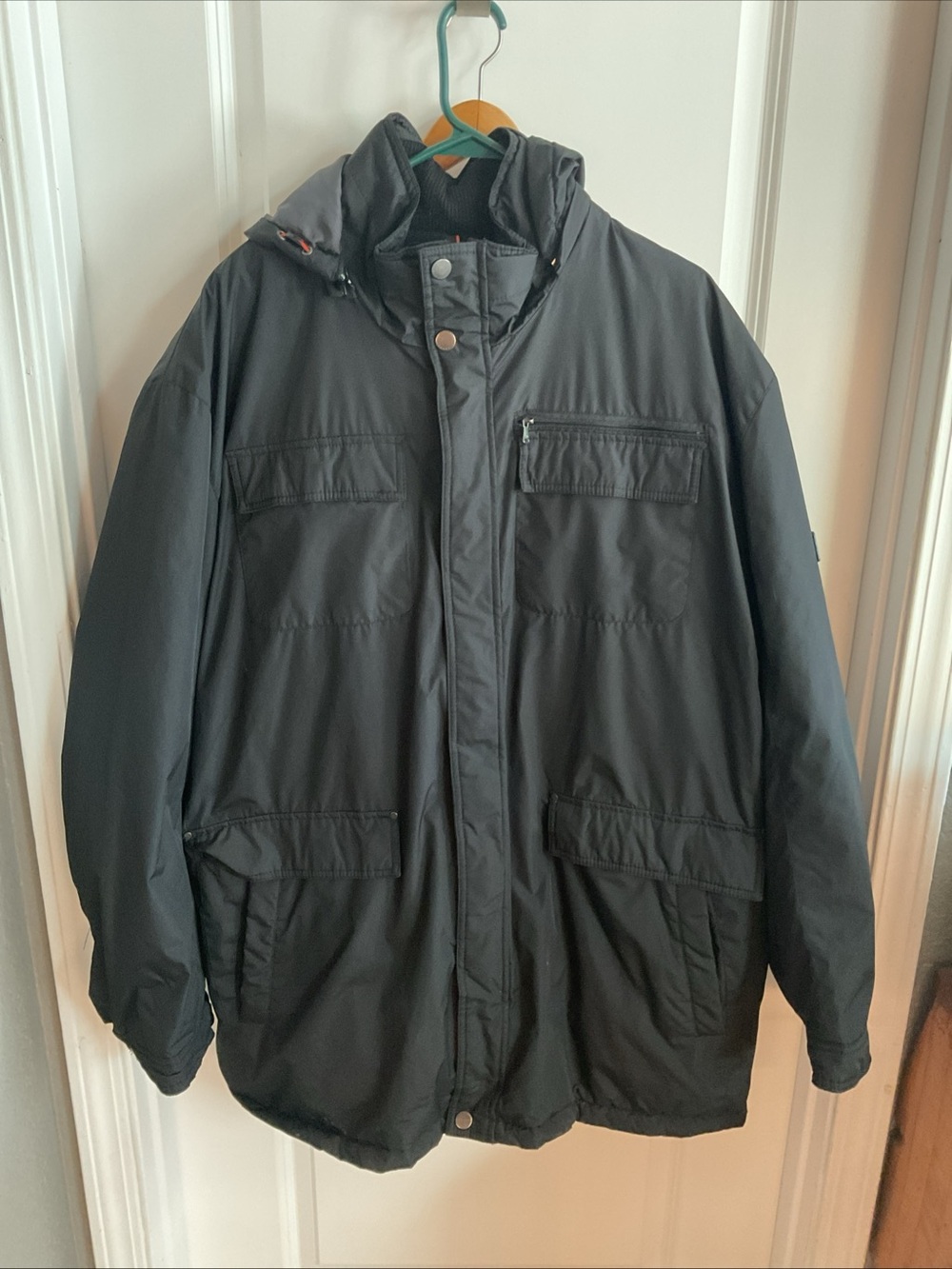 Hawke & Co - Black Hooded Puffer Coat - Men’s Size 2XL